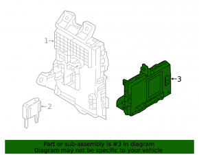 BODY CONTROL MODULE Hyundai Ioniq 20-22 HEV