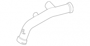 Conductă intercooler Mercedes W166 ML 12-16 3.0d