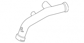 Conductă intercooler Mercedes W166 ML 12-16 3.0d
