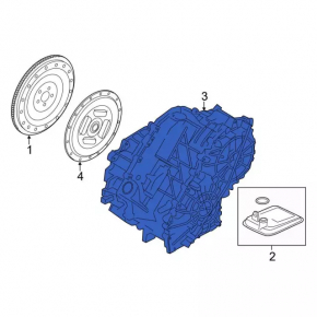 АКПП в сборе Ford C-max MK2 13-18 53к с проводами