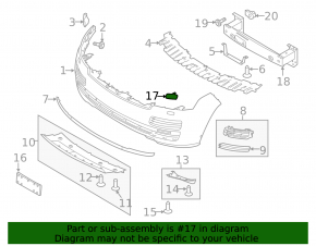 Capac spălător far stânga pentru Land Rover Range Rover 2013-2017 pre-odihnă