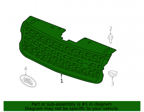 Grilă radiator Land Rover Range Rover 20-21 rest