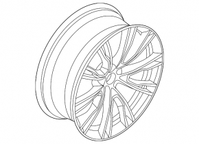 Диск колесный R21x8,5J BMW X3 G01 22-24 726 стиль