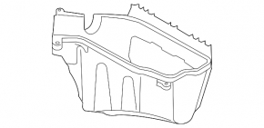 Корпус блока ECU Audi Q5 8R 11-17