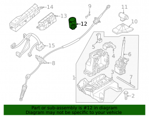 Кнопка Start-Stop Kia Niro 23-26 с накладкой