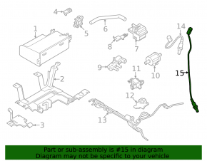 Sonda lambda fata secunda Nissan Murano z52 20-24