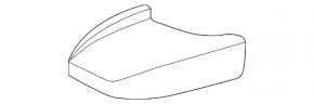 Capac prag față stânga pentru Toyota Land Cruiser 2008-2021