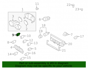 Кнопка открытия багажника внутренняя Subaru Outback 15-19