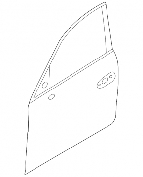 Дверь в сборе передняя левая Porsche Panamera 10-16