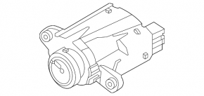Senzor de temperatură a aerului din interior Kia EV6 22-24