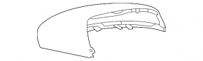 Крышка зеркала правая G-class W463 G550 19-24
