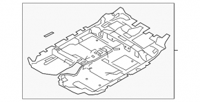 Покрытие пола Mazda CX-5 17-25 черное, тип 2
