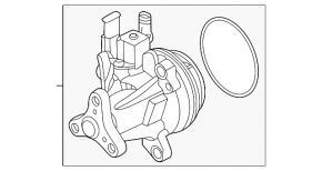 Pompă de apă Land Rover Range Rover 22-25 3.0, 4.4