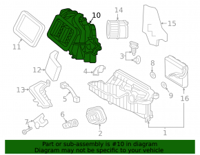 Корпус печки голый вентиляция Audi Q5 80A 18-24