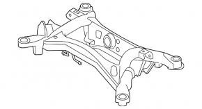 Подрамник задний Lexus IS250 IS300 IS350 06-10