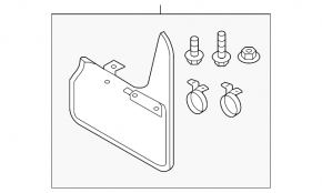 Apărători de noroi spate 2 buc VW Beetle 12-19
