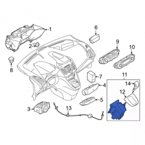 Шифтер КПП Ford Transit Connect MK2 13-18
