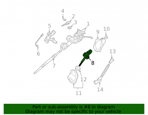 Рулевой карданчик Toyota FJ Cruiser 07-10