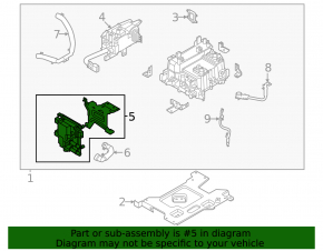 Oil Pump Control Unit Assembly Hyundai Santa Fe 21-23