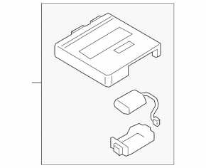 Telematics Control unit Module Audi Q5 80A 18-24