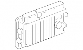 Блок ECU компьютер двигателя Toyota Highlander 14-16 3.5 AWD