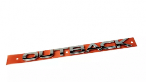 Emblemă inscripționată Outback pe portbagaj Subaru Outback 10-14