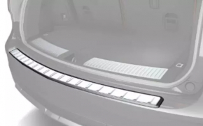 Накладка заднего бампера Acura MDX 17-20 рест, хром