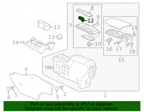 Индикатор АКПП Chevrolet Equinox 18-24 сломаны защелки