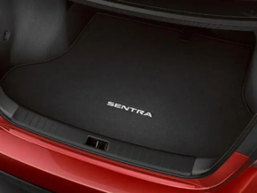 Ковер багажника ткань Nissan Sentra 13-19 серый