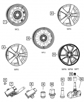 Диск колесный R17x6.5 Jeep Patriot 11-17