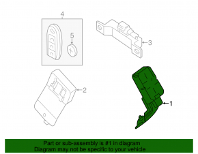 Intelligent Key Controller Nissan Pathfinder 13-20