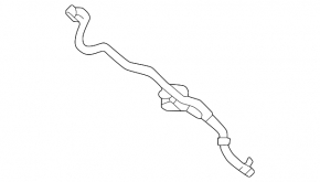 Receptor sistem de răcire cu conductă Volvo XC60 22-26 B6