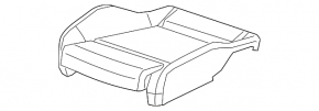 Scaun șofer pentru Audi Q5 80A 21-24 cu airbag, electric, încălzit, piele gri, Standard, uzat, zgârieturi, necesită curățare