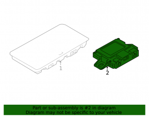 Compensator Control Module BMW 5 G30 17-23