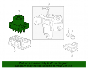 ABS АБС Buick Encore 13-22