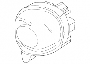 Противотуманная фара птф левая Mazda CX-5 17-21