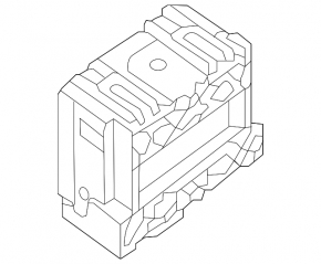 Radar Cruise Control Distance Sensor Nissan Rogue 14-16