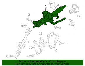 Рулевая колонка Toyota Sienna 21-26