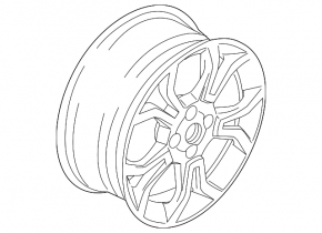 Диск колесный R17x7J Ford Ecosport 18-20 тип 7
