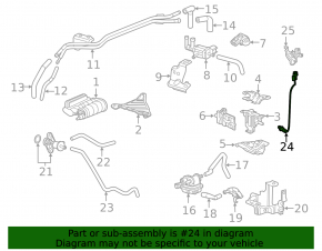 Лямбда-зонд второй Honda CRV 17-22 1.5Т