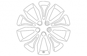 Диск колесный R18х7.5J Lexus NX200t NX300 NX300h 15-21 легкая бордюрка