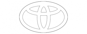 Эмблема Toyota значок двери багажника Toyota Highlander 08-09