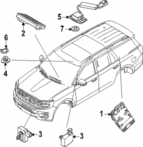 Беспроводное зарядное устройство Ford Bronco Sport 21-26