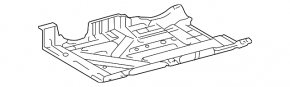 Protecție fund stânga Lexus RX350 RX450h 10-15 nou original