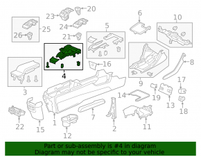 Накладка шифтера МКПП Honda Civic X FC 16-17 2.0