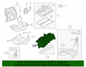 Коллектор впускной BMW X3 G01 20-24 2.0T с интеркулером