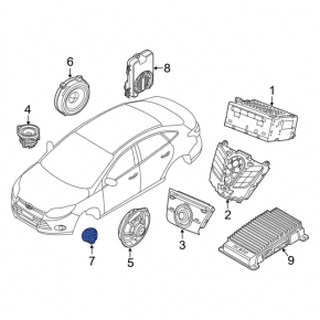 Динамик дверной передний левый Ford Transit Connect MK2 13-18