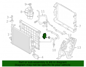 Моторчик жалюзи дефлектора радиатора Volkswagen ID.4 24-26