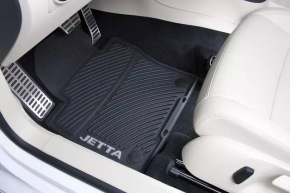 Комплект ковриков салона резина VW Jetta 11-18 USA