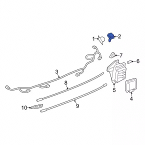 Senzori parcare fata Ford Explorer 20-23 interni